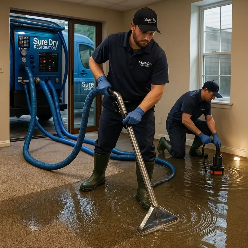 Water Extraction and Removal process in Sumter County, GA